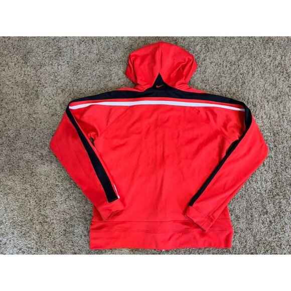 NIKE Track Jacket Full Zip Lightweight Active Running Gym Swoosh Y2k 90s LARGE - Picture 1 of 9